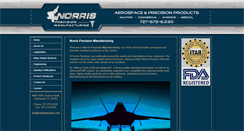 Desktop Screenshot of norrisprecision.com